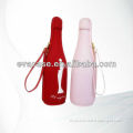 Supply Custom EVA Leather Wine Bottle Carrying Case